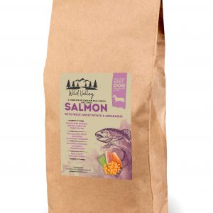 Salmon with Trout, Sweet Potato & Asparagus For Adult Dog – Small Breed